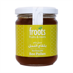 عسل خام بلقاح النحل - Raw honey with bee pollen FrootsCo