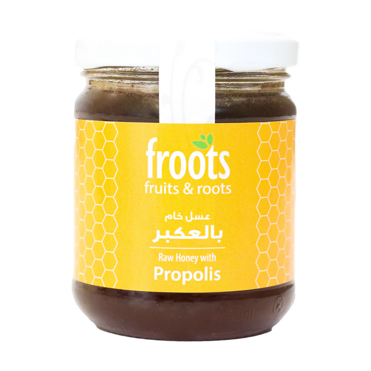 Honey Raw with Propolis - عسل خام بالعكبر
