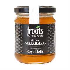 Honey Raw with Royal Jelly - عسل خام بغذاء الملكات FrootsCo