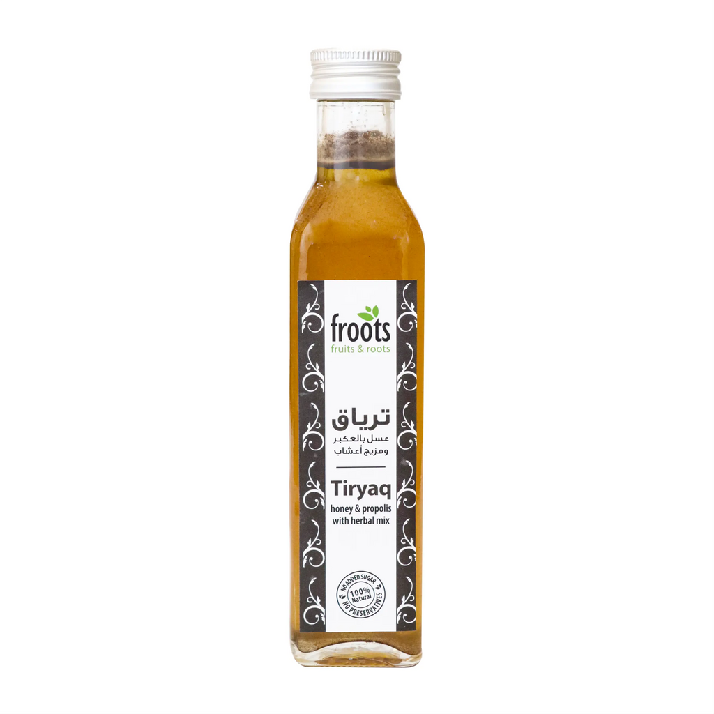 Honey Syrup Tiryaq - الترياق مزيج العسل والعكبر والأعشاب FrootsCo
