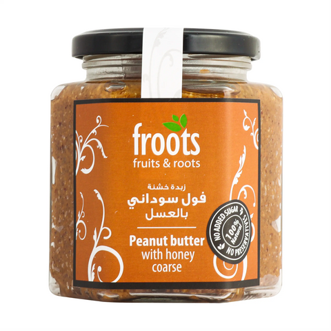 Peanut Butter with Honey - زبدة الفول السوداني بالعسل FrootsCo